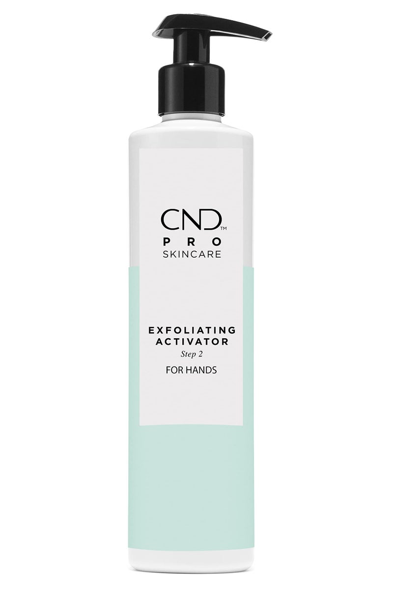 CND Pro Skincare Exfoliating Activator for Hands, Made with Natural Origin Aloe Leaf, Use with Exfoliating Scrub, Step 2, 10.1 Oz - Image 1