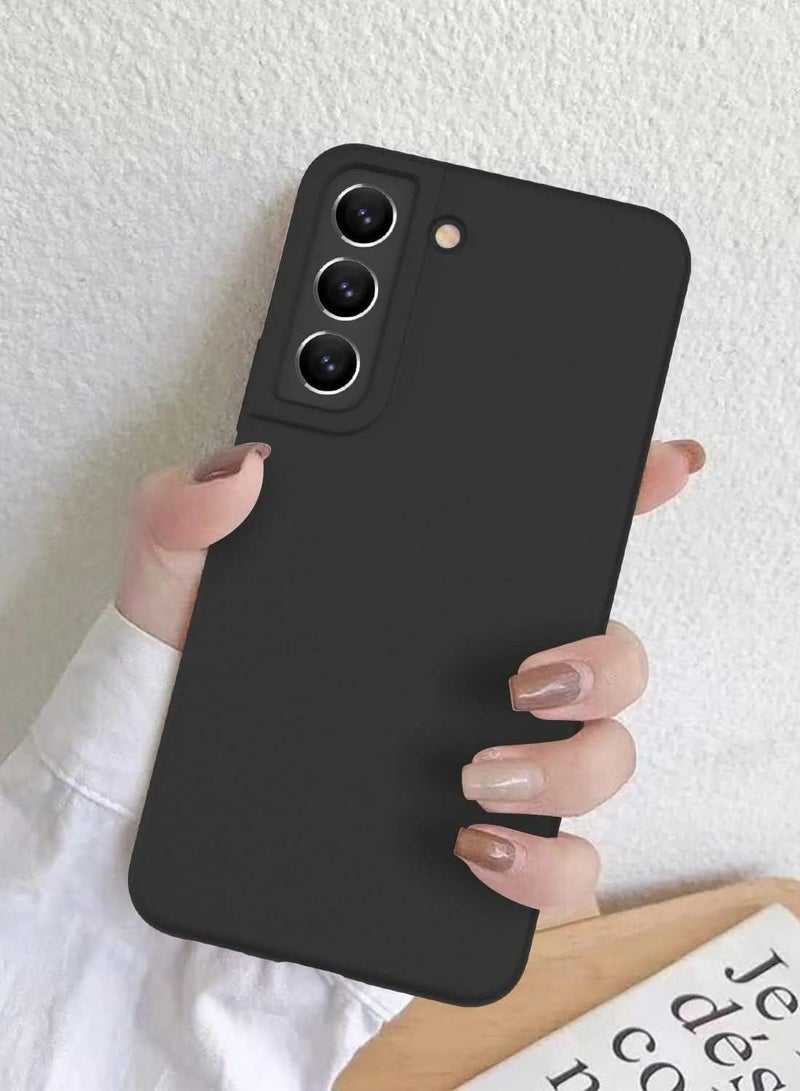 MUNTAQI Samsung Galaxy S23 Plus Case Cover Black Slim Fit for Soft TPU Back Cover Flexible Silicone Cover Matte Samsung Galaxy S23 Plus - Image 5