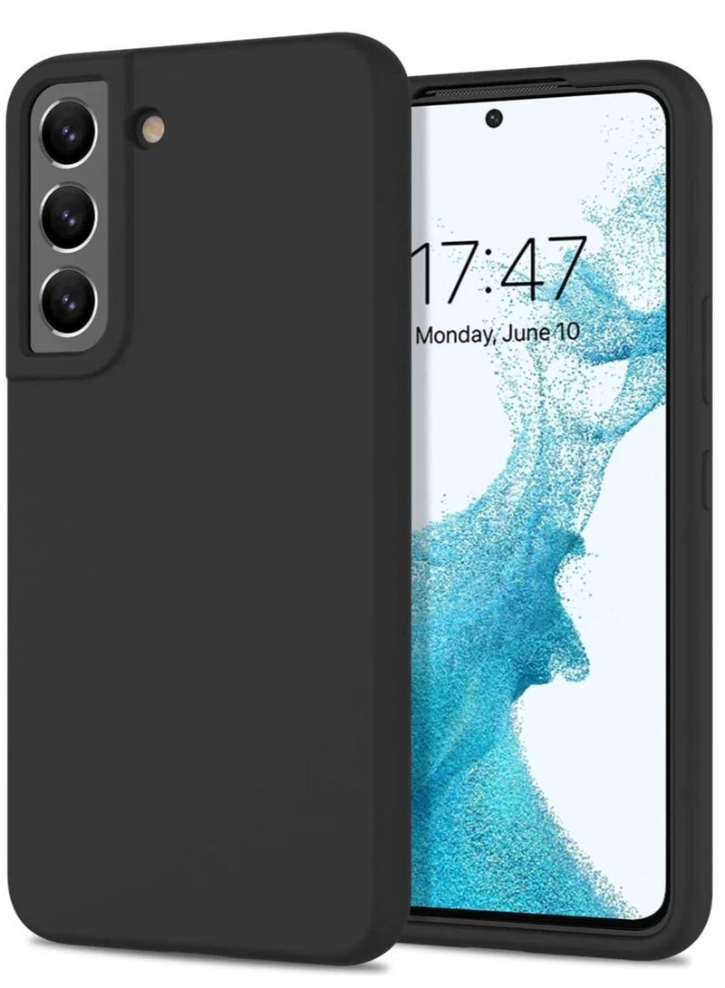 MUNTAQI Samsung Galaxy S23 Plus Case Cover Black Slim Fit for Soft TPU Back Cover Flexible Silicone Cover Matte Samsung Galaxy S23 Plus - Image 1