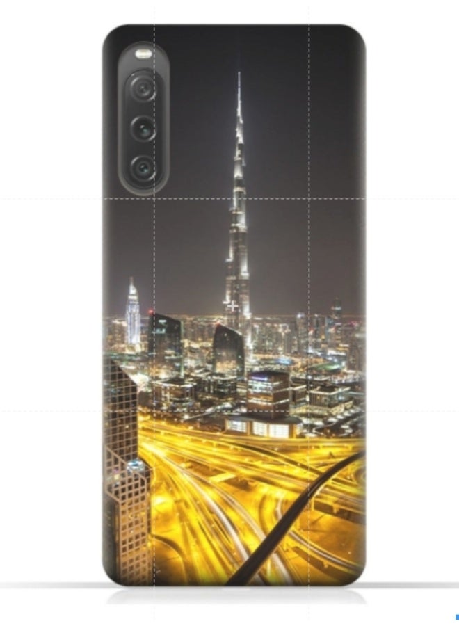 إيه إم سي ديزاين غطاء حماية بطبعة هاتف سوني إكسبيريا 10 II