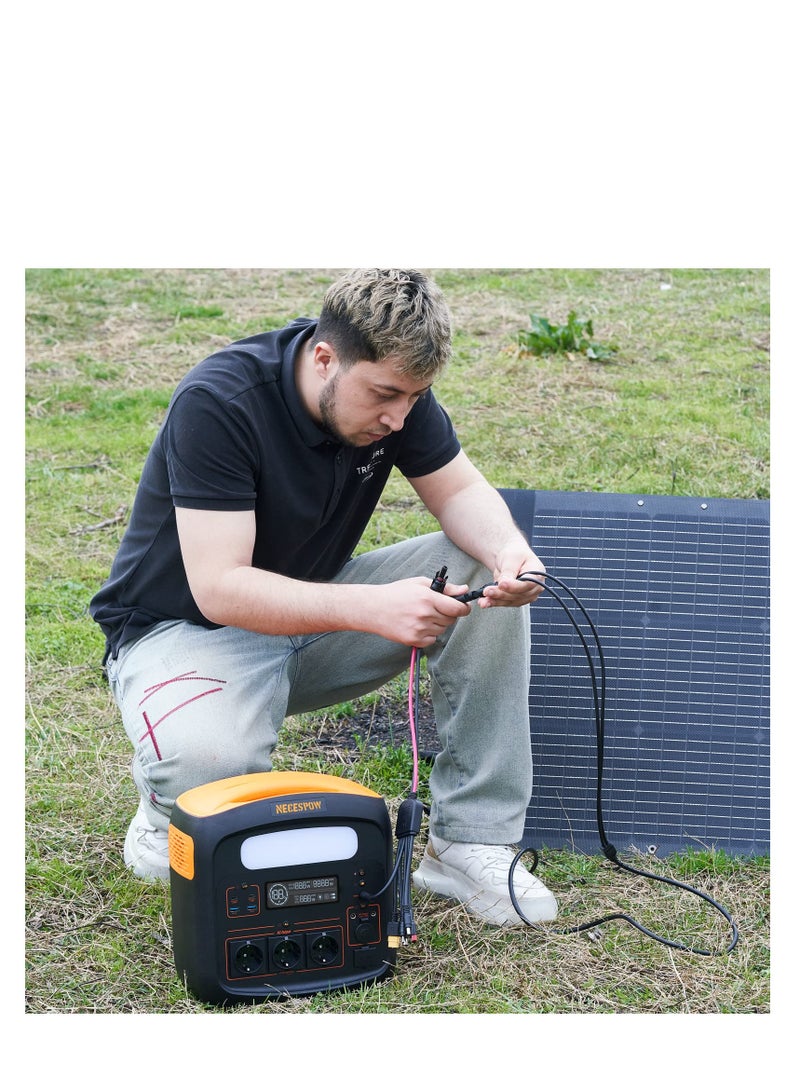 Zikra 6-in-1 Solar Connector Kit - Universal Solar Panel Adapter with Male and Female Connectors, Compatible with Solar Panels and Power Stations for Easy Installation. - Image 3