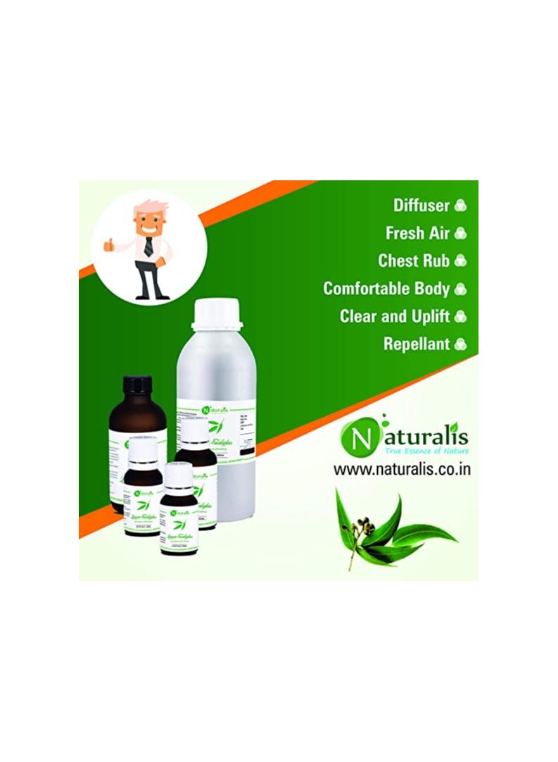 Naturalis Essence of Nature Lemon Eucalyptus (Eucalyptus Citriodora) for Dandruff and Mosquito repellent - 30ml - Image 3