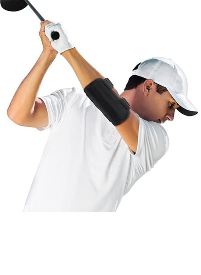 Generic Golf Swing Training Aid Elbow, Golf Swing Trainer, Straight Arm Golf Training Aid With Sound Notification, Golf Swing Posture Correction Support, Suitable For Beginners Training  - Image 1