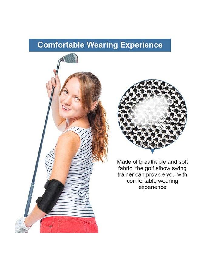 Generic Golf Swing Training Aid Elbow, Golf Swing Trainer, Straight Arm Golf Training Aid With Sound Notification, Golf Swing Posture Correction Support, Suitable For Beginners Training  - Image 2