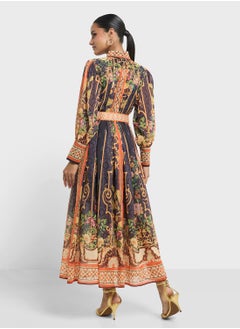 Khizana Abstract Print Dress  - Image 2