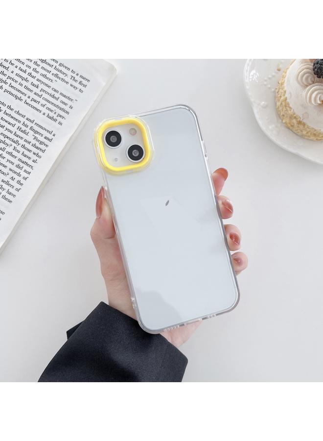 اس-توب جراب لهاتف iPhone 13 Pro مع إطار عدسة ماكارون شفاف من مادة TPU - Image 1