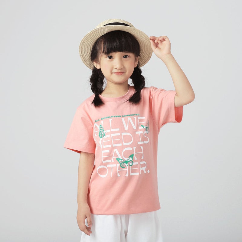 Summer Cotton Children'S Clothing Korean New Girls T-Shirt Big Children Glitter Printed Breathable Top Women'S Treasure Short Sleeve - Image 4