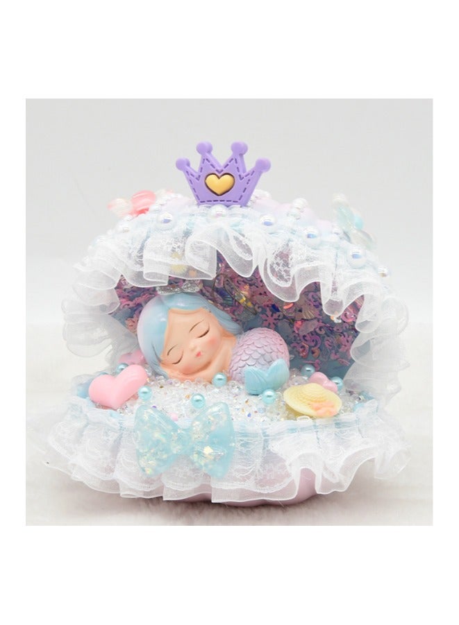 Children's Handmade DIY Material Bag, Sleeping Shell Lamp Ornament, Puzzle Toy 