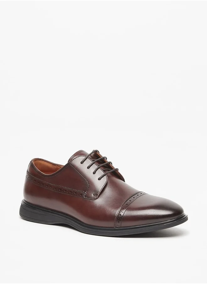 لو كونفورت Men's Lace-Up Derby Shoes