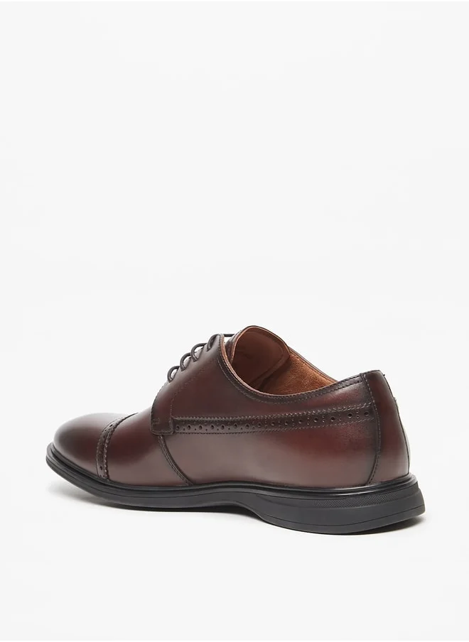 لو كونفورت Men's Lace-Up Derby Shoes
