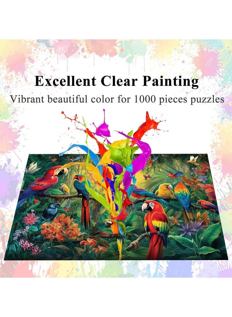 Jigsaw Puzzles 1000 Pieces for Adults and Teens (Macaw Parrot) - Image 3