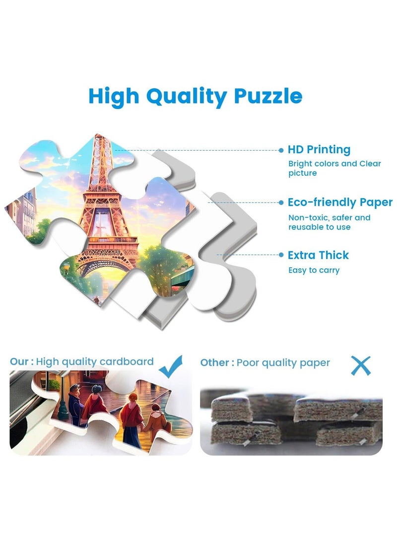 Jigsaw Puzzles 1000 Pieces for Adults and Teens (Macaw Parrot) - Image 4