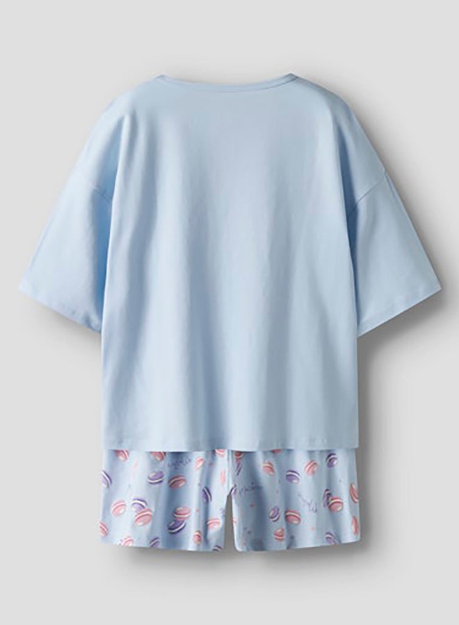 NAME IT NAME IT Kids Girls Nightset Macaron  - Image 2