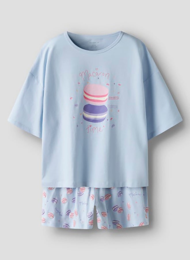 NAME IT NAME IT Kids Girls Nightset Macaron  - Image 4