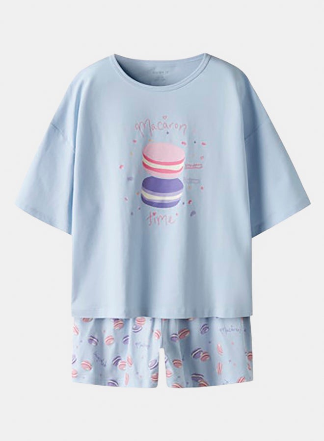 NAME IT NAME IT Kids Girls Nightset Macaron  - Image 1