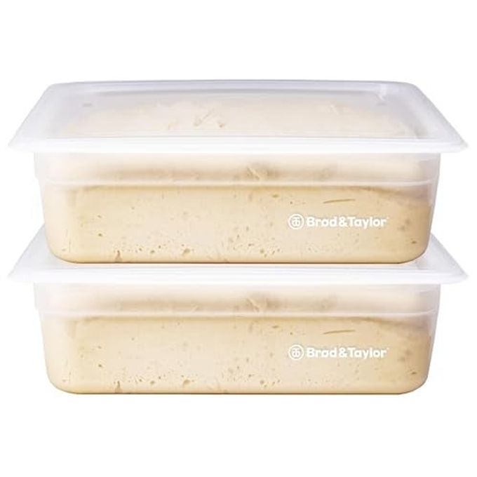 Brod & Taylor Proofing Container (2 Pack) With 6L Capacity, Fits Up to 3000 Grams of Dough  Dough Rising Box for Bread, Sourdough & Pizza (Dishwasher Safe, BPA-Free)