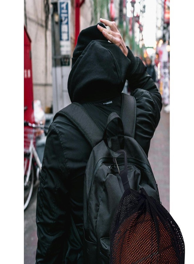 HZHSSG Single Mesh Ball Bag,Volleyball Bag with Zipper Pocket,Soccer Ball Bag,Basketball Bag with Quick Release Buckle Fits all Kinds of Backpacks, Can be Used to Carry Basketball, Football and Volleyball - Image 5