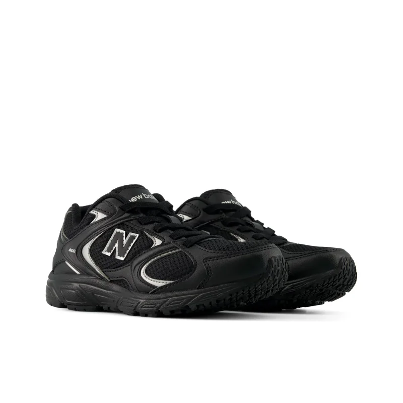 New Balance Kids 408 Bungee Lace casual Sneakers (Standard Fit)