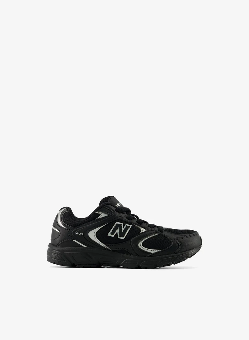 New Balance Kids 408 Bungee Lace casual Sneakers (Standard Fit)