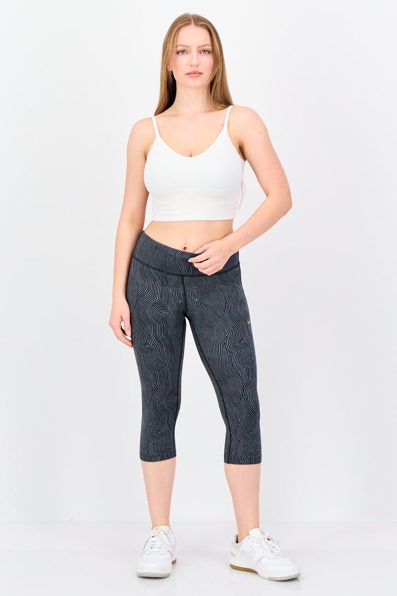 Nike Women Tight Fit Training 3/4 Leggings, Multicolor - Image 4
