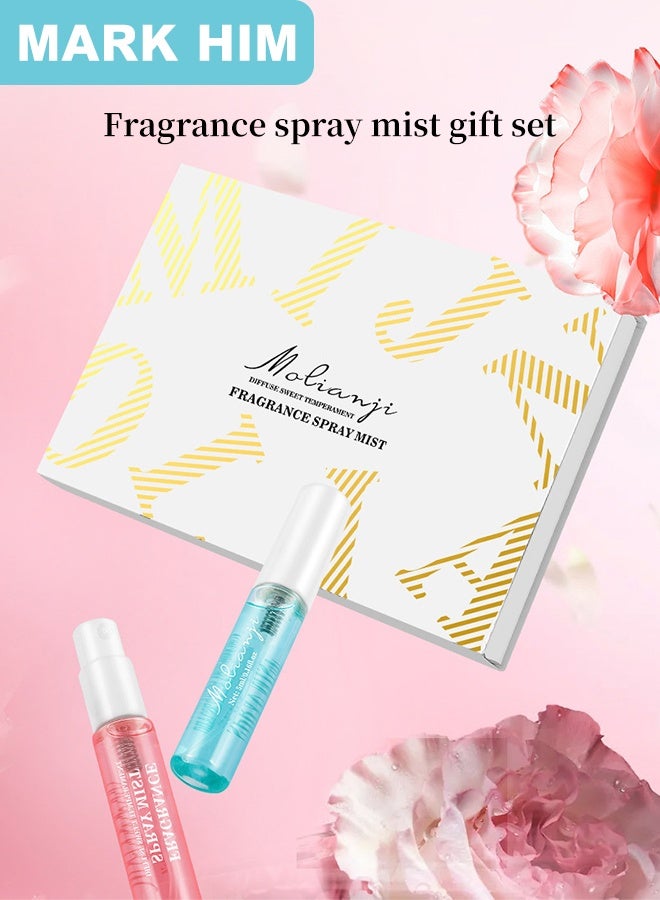 MARK HIM Women's Luxury Perfume Sampler Gift Set, 6x5ml Mini Eau de Parfum Vials for Women, Floral Fruity Woody Fresh Collection, Travel-Size Perfume Discovery Set for Daily Wear, Layering & Gifting - Image 2