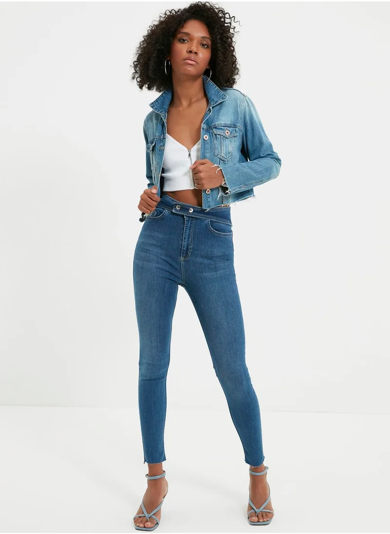 trendyol High Waist Skinny Jeans