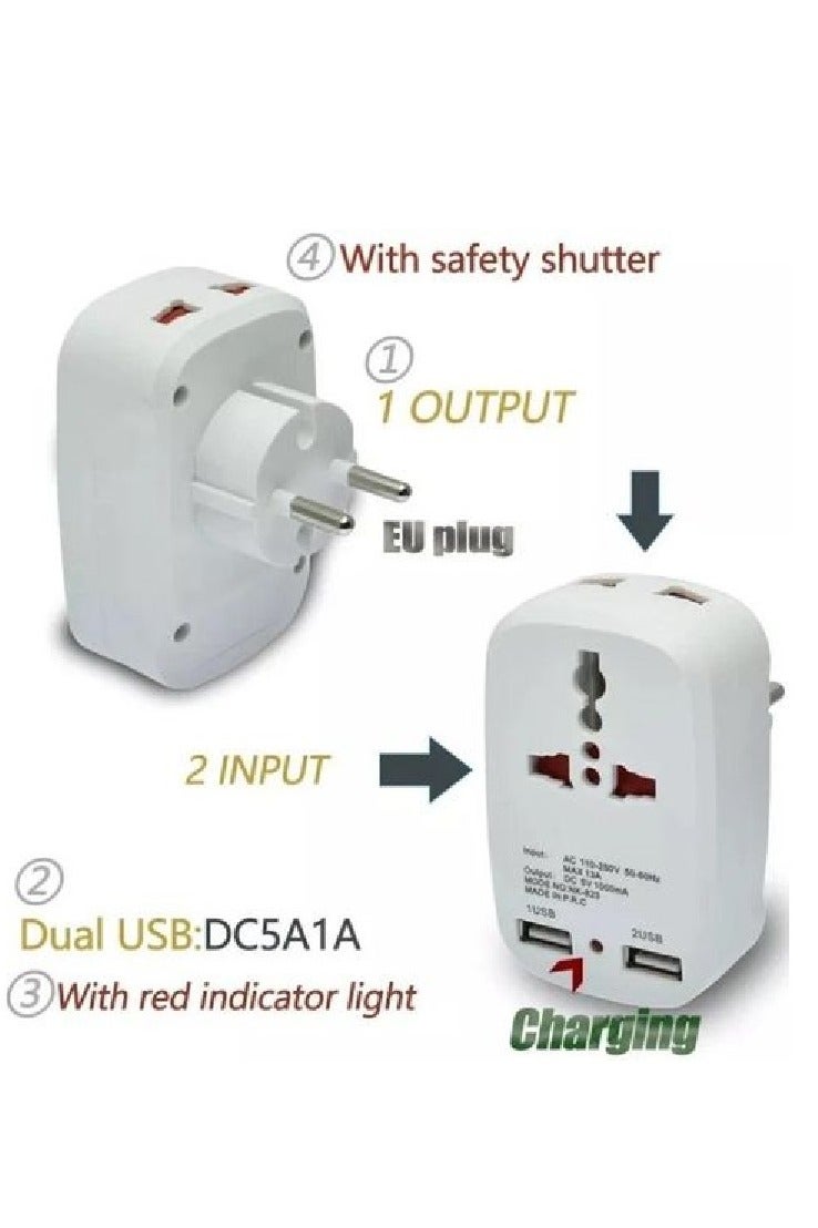 Multiple Triple Joint 2Pcs  -2 usb - Image 4