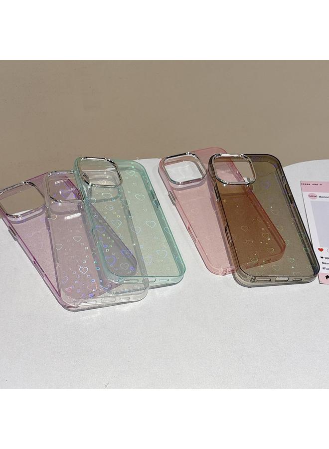 S-TOP Case For iPhone 14 Pro 3D Heart IMD Hybrid TPU Phone Case - Image 2