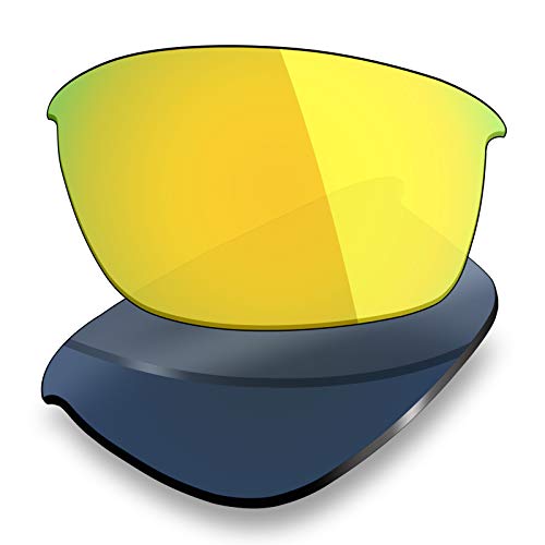 Mryok UV400 Replacement Lenses for Oakley Bottle Rocket OO9164-24K Gold - Image 1