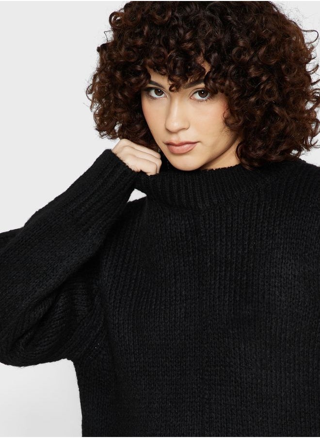 TOPSHOP - Round Neck Knitted Cardigan - Image 1