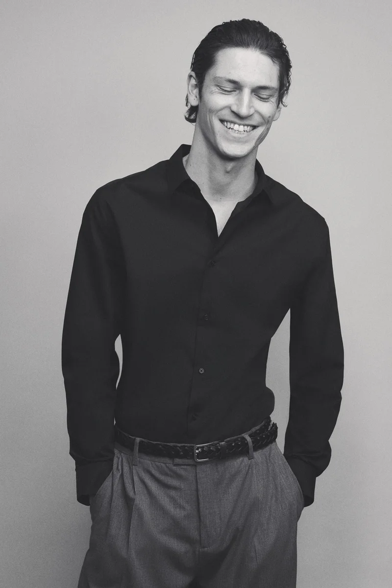 H&M Slim Fit Easy-iron shirt