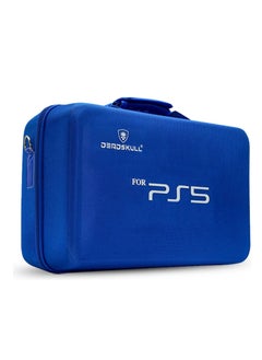 دايد سكل حقيبة حمل Dead Skull Hardshell لجهاز PS5، مادة داخلية ناعمة، حزام كتف قابل للتعديل، وسادة موسعة  - Image 1