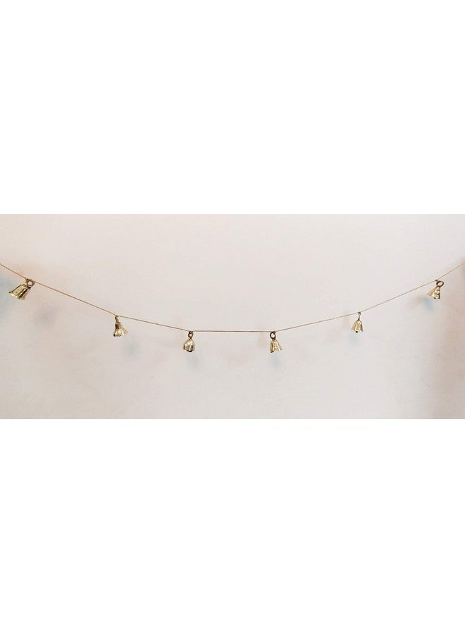 athizay Brass Hanging Bells 6 pcs Door Decor Wall hangings Feng Shui Chime Each Bell has a Different Striking Sound - Image 4