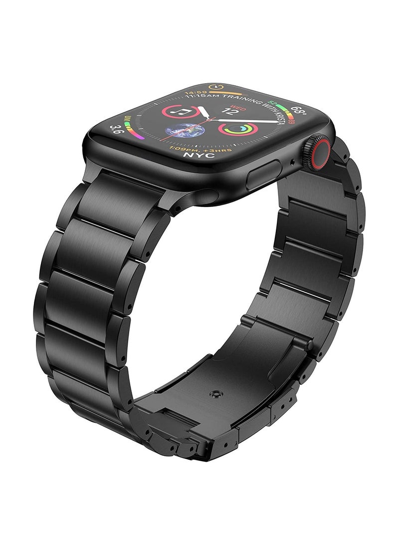 Phone Planet Stainless Steel Strap Metal Bracelet for Apple Watch Series 6/5/4/3/2/SE - 44/42 mm  - Image 1