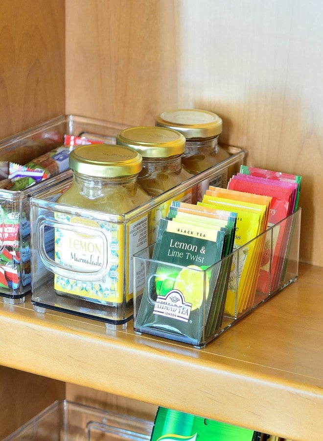 Youngever 2 Pack Plastic Tea Packet Organizers, Tea Bag Holder, Tea Bag Storage, 8.5" x 3" x 2" - Image 3