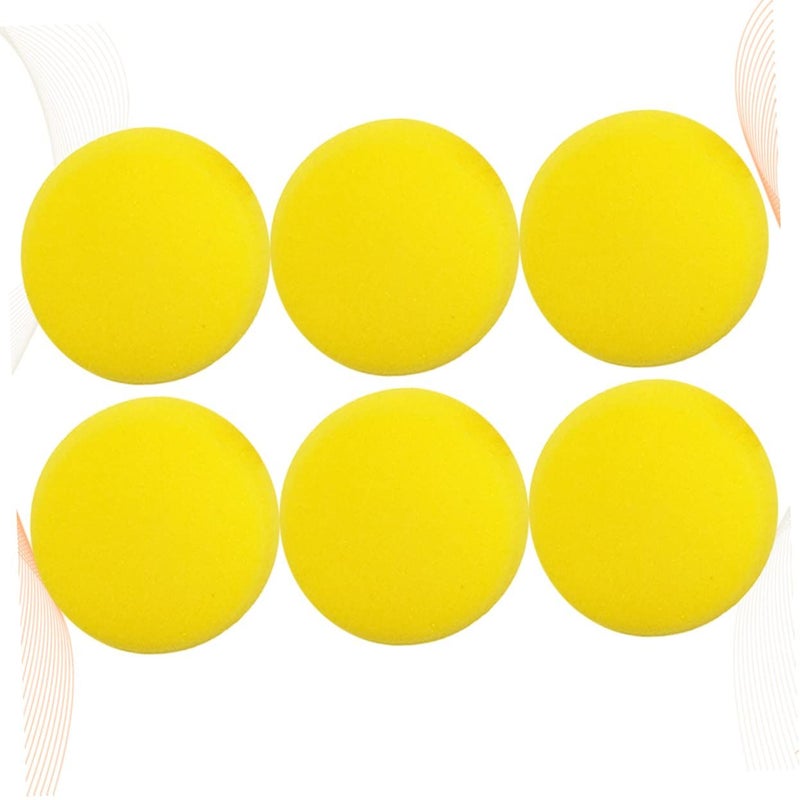 2 Sets 6pcs Round Sponge Brush Set for DIY Painting Lightweight Durable Drawing Tools - Image 3