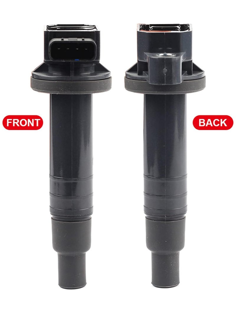 Generic Ignition coil 4 pcs 90919-02240 90919-02265 For Toyota For Scion IQ For Yaris For Prius xA xB Echo 1.5L For Corolla 9008019021 Ignition Coil Pack Color Black  - Image 2