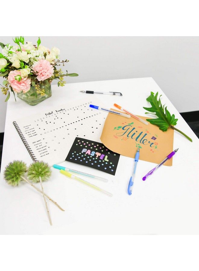 Bazic Products Bazic Essence Gel Pen 0.8Mm Pastel Color Comfort Grip Acid Free Smooth Writing For Drawing Coloring Greeting Card Art Gift (6 Pack) 1Pack  - Image 3