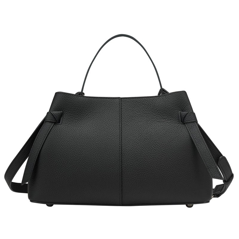 CHUNLI Designer Genuine Leather Crossbody Handbags for Women - Top Handle Satchel Purse - Work Tote Bag with Adjustable Strap - Image 4