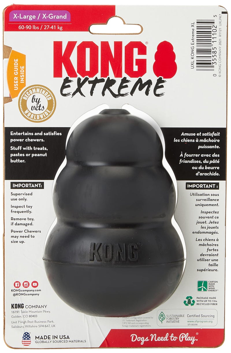 Kong Extreme Dog Toy (2 Pack), X-Large, Kong Extreme X Large 2 - Pack - Image 2