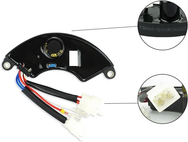 1pcs 5kw 6.5kw 8kw Three Phase Gasoline Generator Universal Automatic Voltage Regulator Stabilizer for Alternator 400v 470uf - Image 4