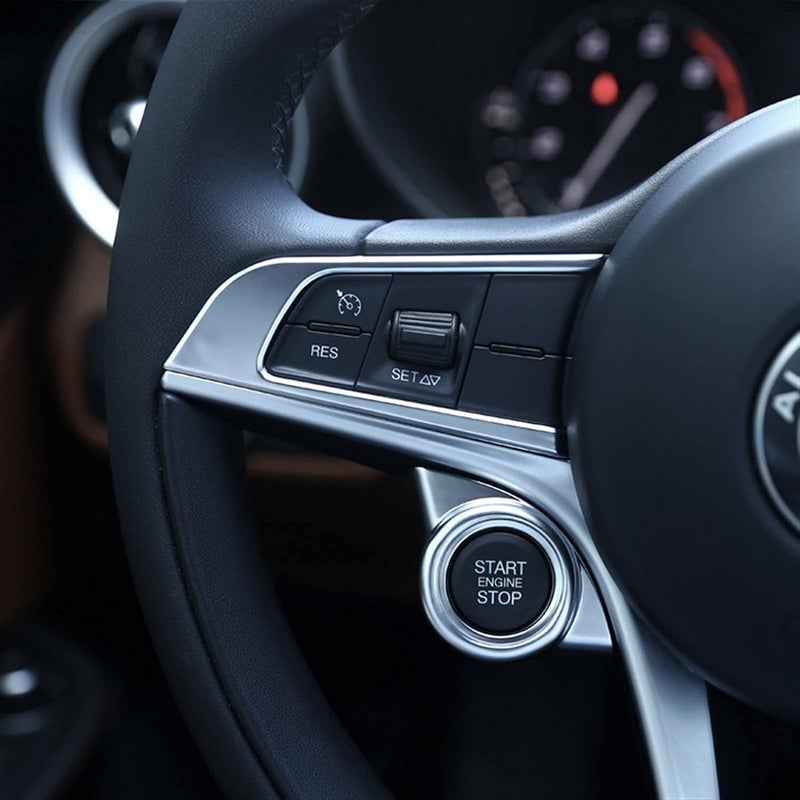 Wivplex ABS Chrome Steering Wheel Decoration Frame Cover Trim - Image 2