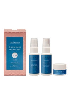 Bioelements 3-Step Mini Starter Set: Oily Skin - Includes Decongestant Cleanser, Equalizer Toner & Beyond Hydration Moisturizer - Vegan, Gluten Free - Never Tested on Animals  - Image 1