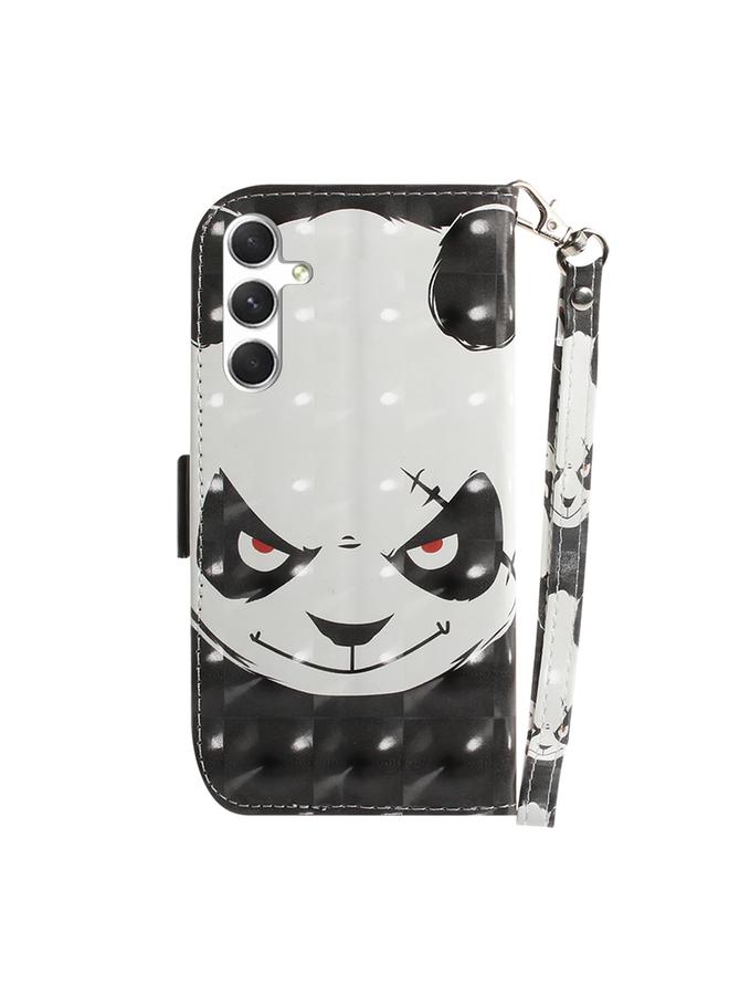 اس-توب جراب لهاتف Samsung Galaxy S24 5G، جراب جلدي ثلاثي الأبعاد ملون أفقي قابل للطي - Image 3