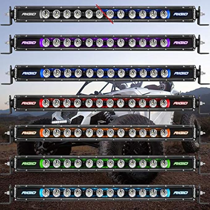 RIGID Radiance Plus SrSeries Led Light 8 Option Rgbw Backlight 40 - Image 3