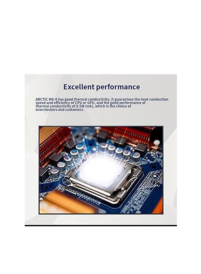 Arctic JIGGET MX-4 4g Thermal Paste for Cooling, Thermal Conductive Compound Thermal Grease - Image 4