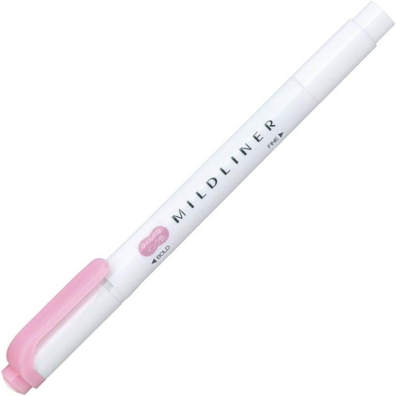Zebra Pen Zebra Mildliner Highlighter Set - Mild Pink, 10 Pieces - Image 1