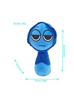 Y&D Sprunki Plush Toys, Sprunky Wenda & Gray Plushies Pillow Stuffed Animal Figure Dolls for Game Fans Gifts for Kids  - Image 2