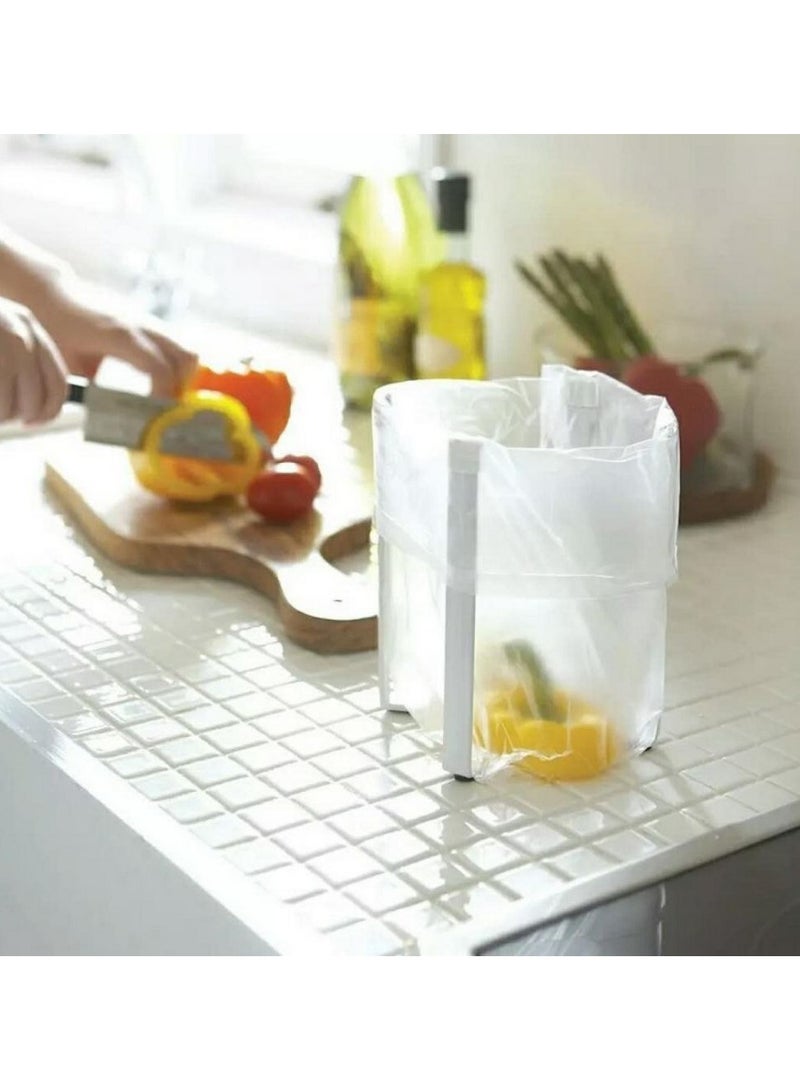 Plastic Bag Eco Holder White  - Image 3
