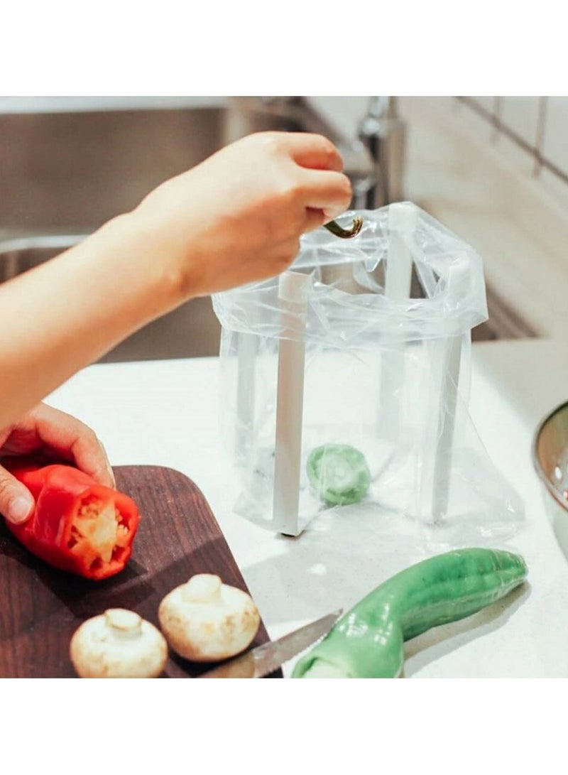 Plastic Bag Eco Holder White  - Image 4
